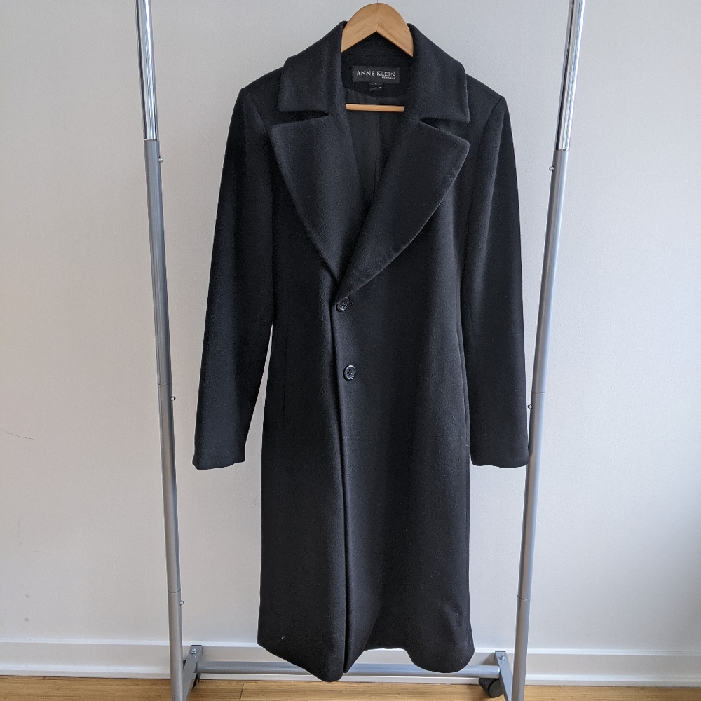Black Anne Klein Coat